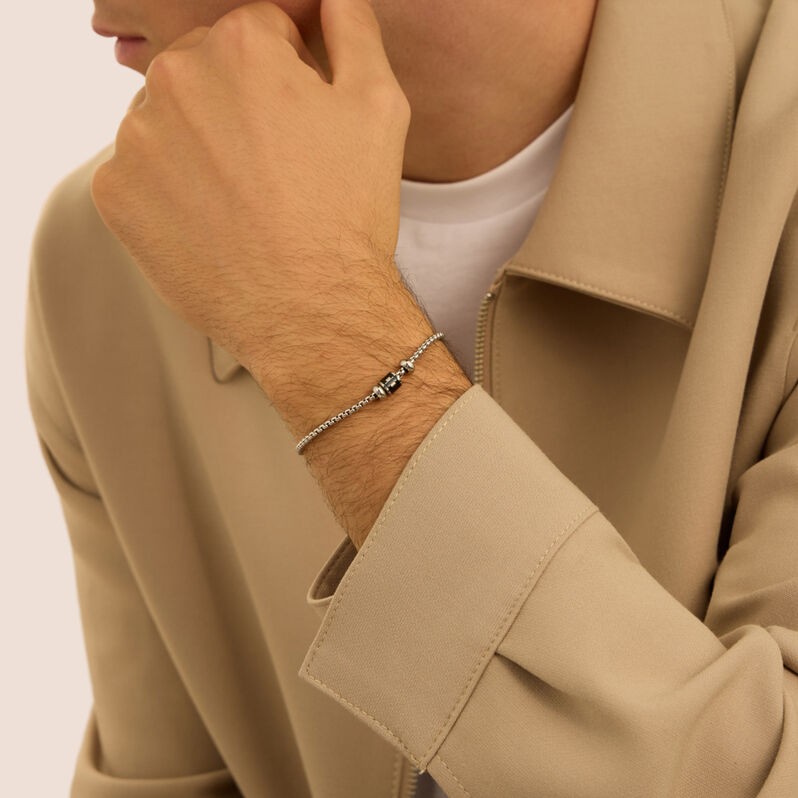 Bead Essential Code Acciaio - Beads Uomo | Stroili