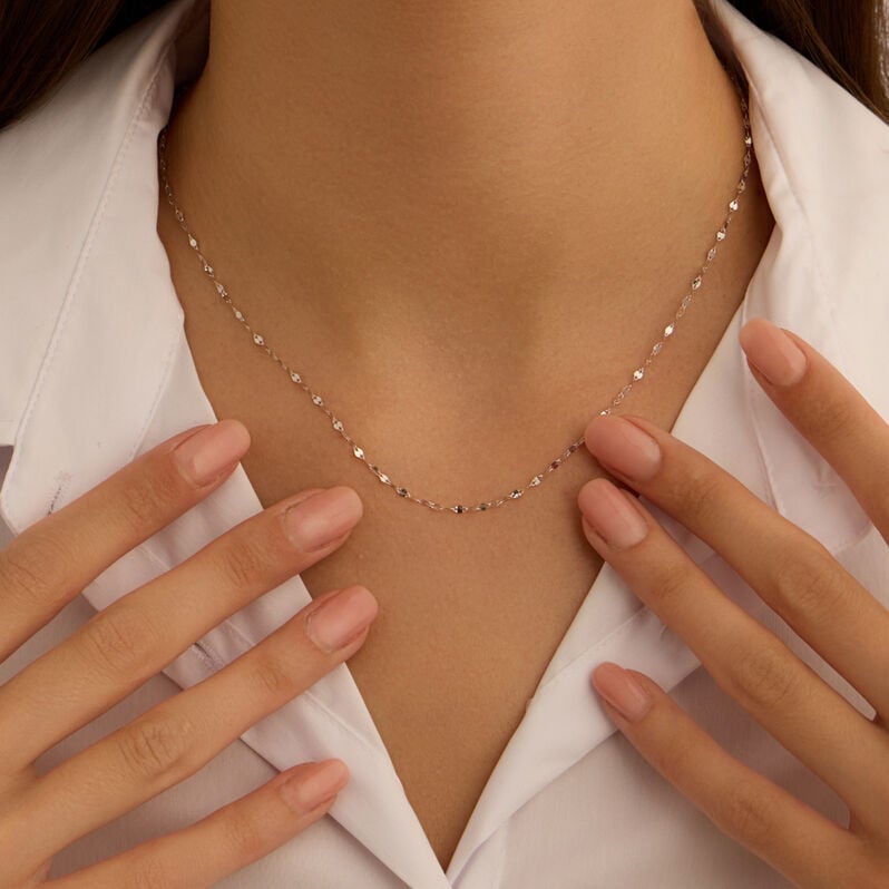 Catenina Poème Oro Bianco - Catenina Donna | Stroili