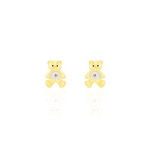 Orecchini Lobo Mon Petit Oro Giallo - Orecchini a Lobo Bambino | Stroili