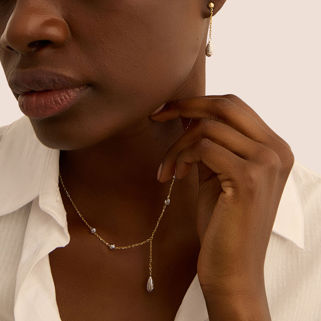 Collana Isabelle Oro Bicolore