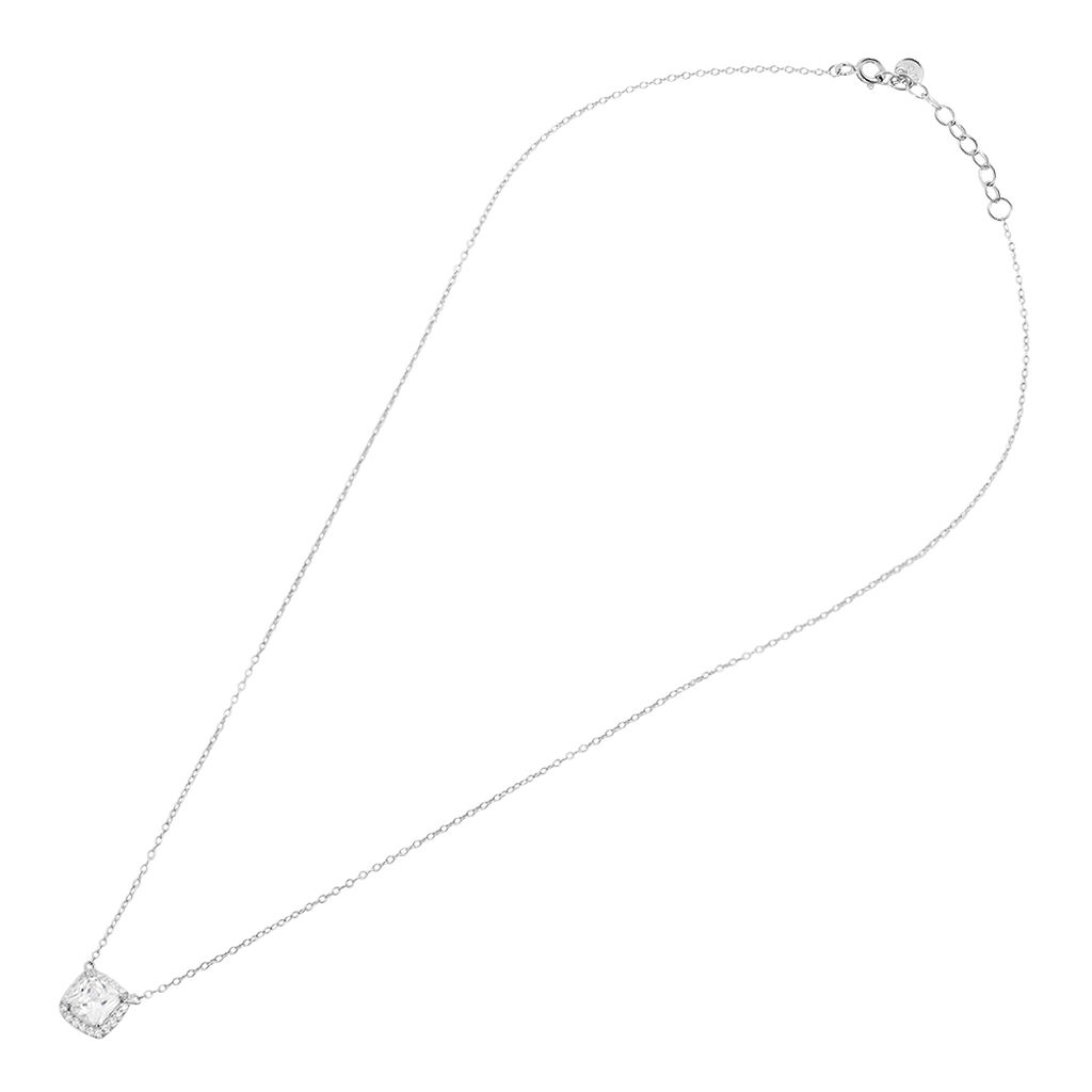 Collana Silver Elegance Argento Rodiato Cubic Zirconia - Collane Donna | Stroili