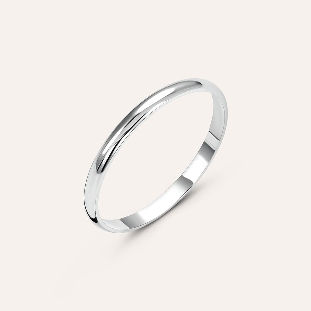 Fede Fermanello 1.95 mm Oro Bianco
