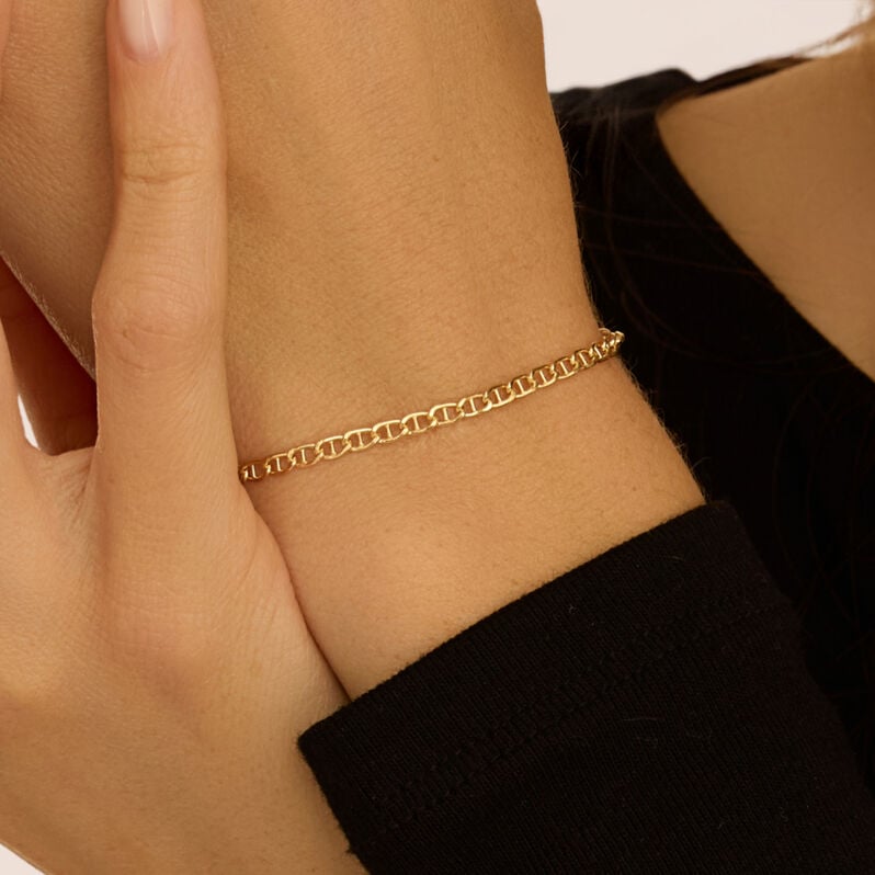 Bracciale Catena Colette Oro Giallo - Bracciali Unisex | Stroili