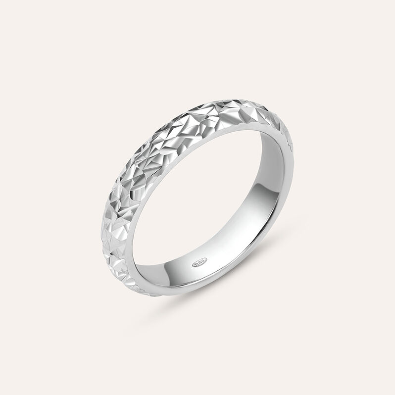 Anello Fedina Silver Collection Argento Rodiato - Fedine Unisex | Stroili
