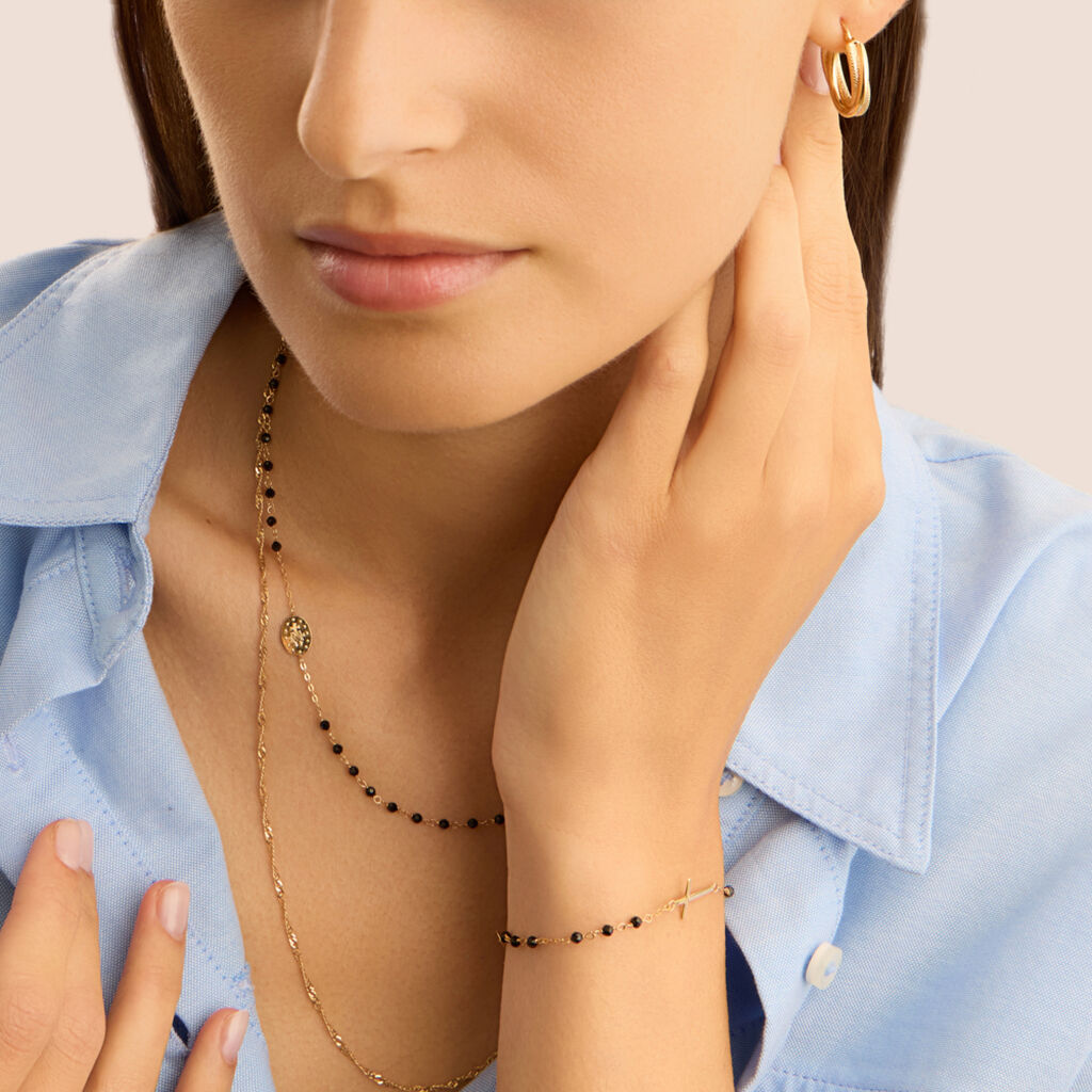 Orecchini A Cerchio Isabelle Oro Giallo