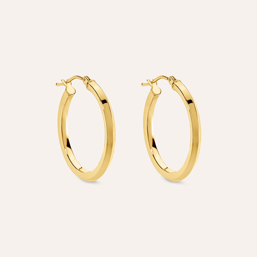 Orecchini A Cerchio Toujours Oro Giallo