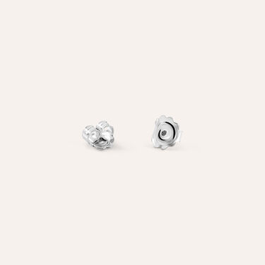 Farfalline Argento Rodiato Large