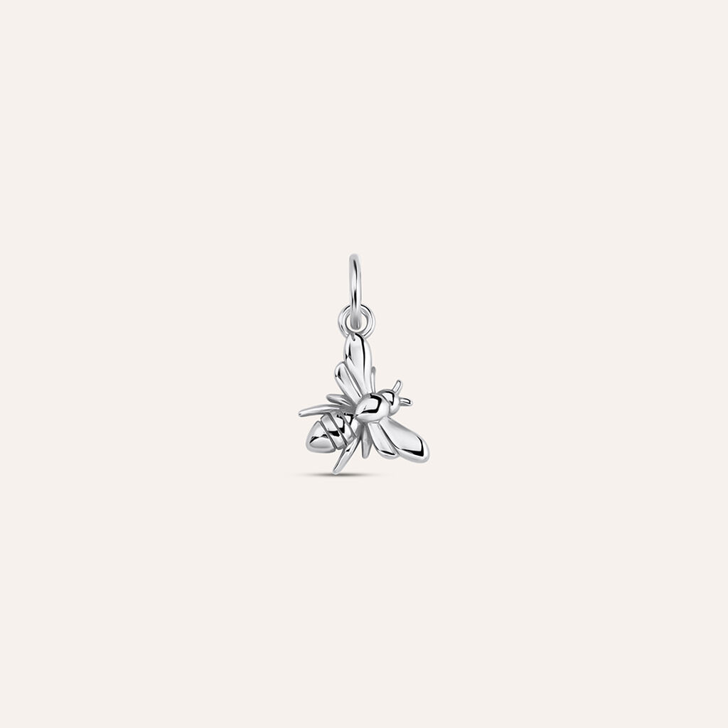 Pendente Love Beats Argento Rodiato
