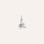 Pendente Love Beats Argento Rodiato