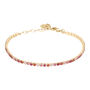 Bracciale Tennis Golden Dream Placcato Oro Giallo Cubic Zirconia