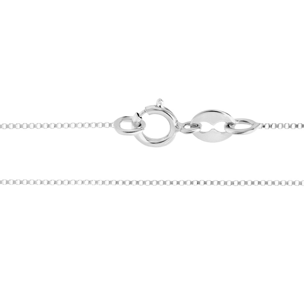 Collana Claire Oro Bianco Cubic Zirconia - Collane Donna | Stroili