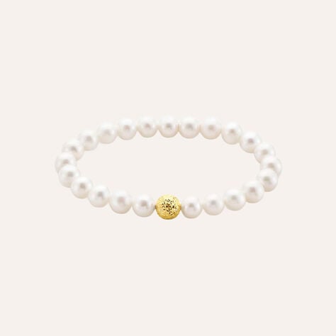 Bracciale Gabrielle Oro Giallo Perla D'Acqua Dolce - Bracciali Donna | Stroili