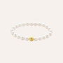 Bracciale Gabrielle Oro Giallo Perla D'Acqua Dolce