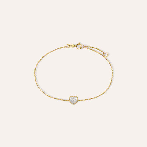 Bracciale Mon Petit Oro Giallo Diamante - Bracciali Love Bambino | Stroili