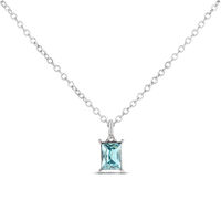 Collana Punto Luce Violet Ottone Cristallo