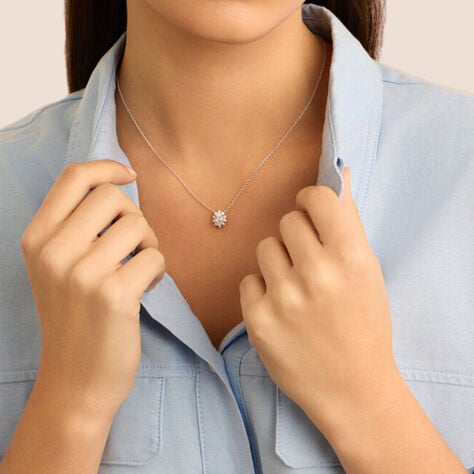 Collana Silver Elegance Argento Rodiato Cubic Zirconia - Collane Donna | Stroili