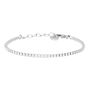 Bracciale Tennis Romantic Shine Metallo Cristallo