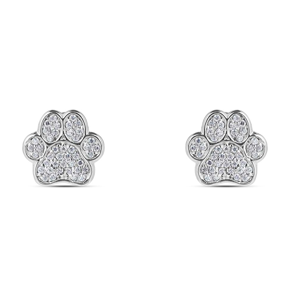 Orecchini Lobo Silver Moments Argento Rodiato Cubic Zirconia - Orecchini a Lobo Donna | Stroili