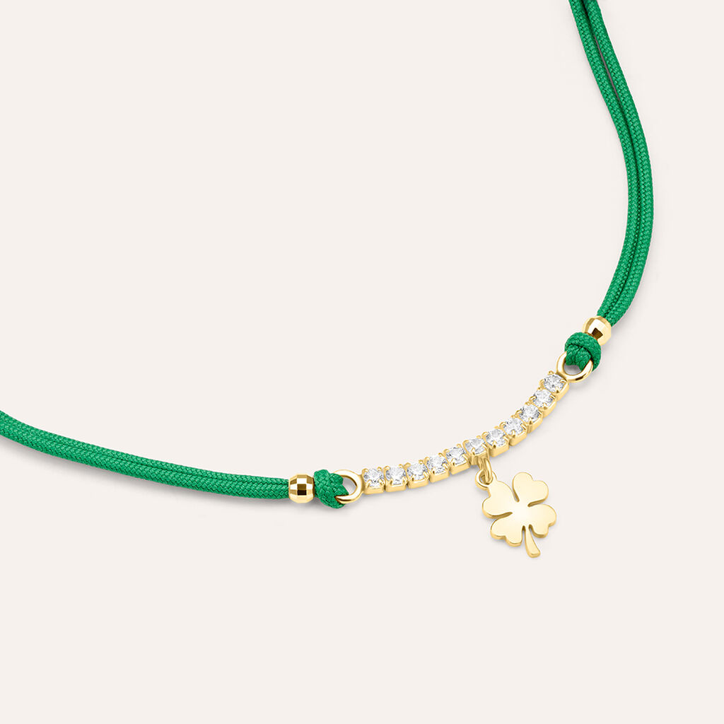 Bracciale Silver Baby Argento Dorato Cubic Zirconia