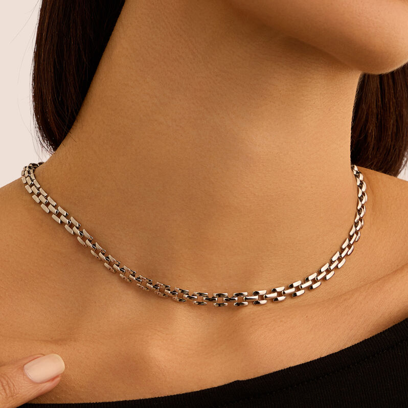 Collana Panther Chain Moonlight Acciaio - Collane Donna | Stroili