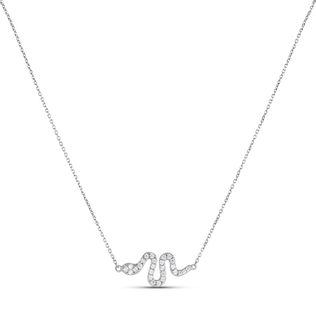 Collana Silver Moments Argento Rodiato Cubic Zirconia - Collane Donna | Stroili