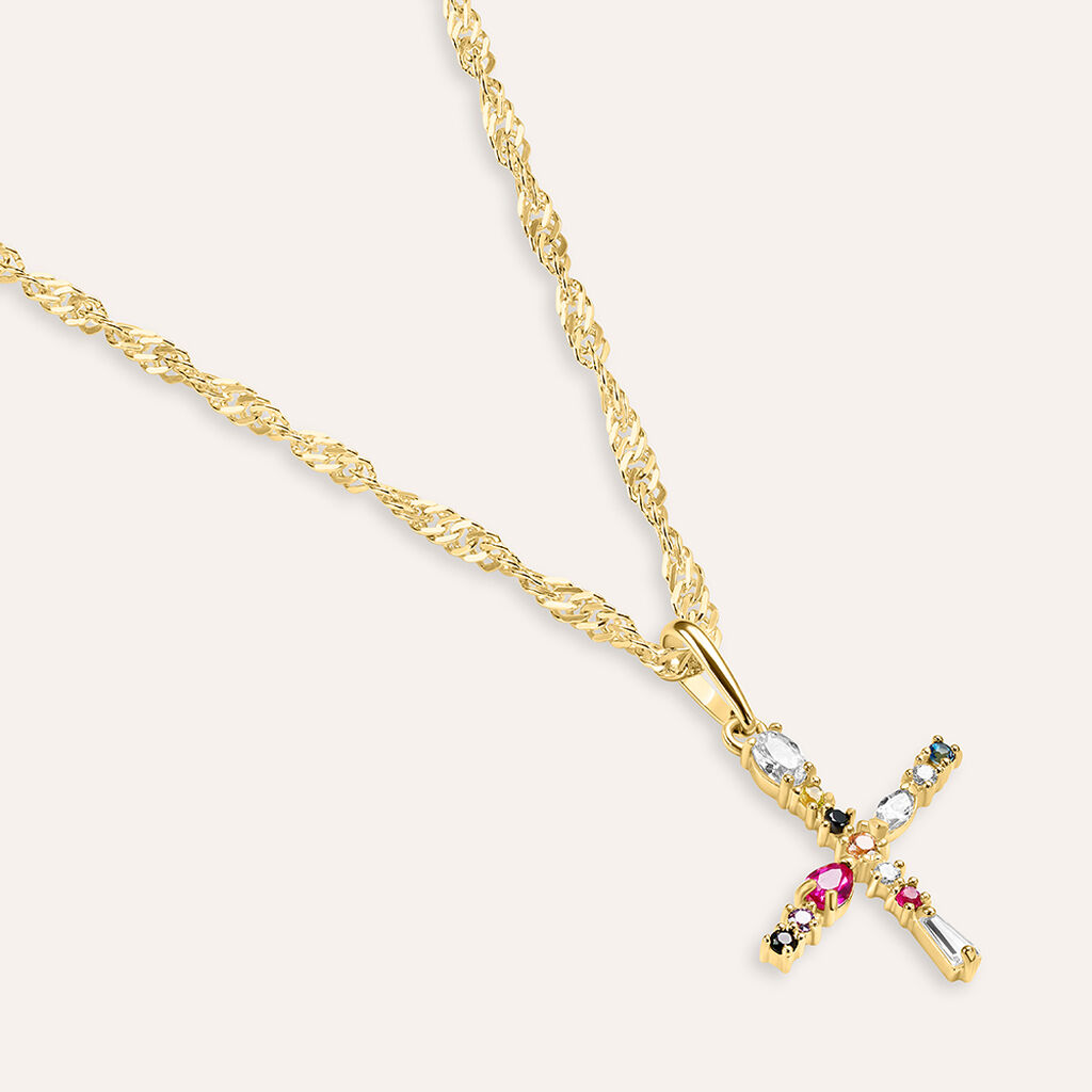 Pendente Claire Oro Giallo Cubic Zirconia - Ciondoli Donna | Stroili
