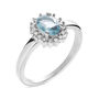 Anello Solitario Lady Chic Acciaio Cristallo