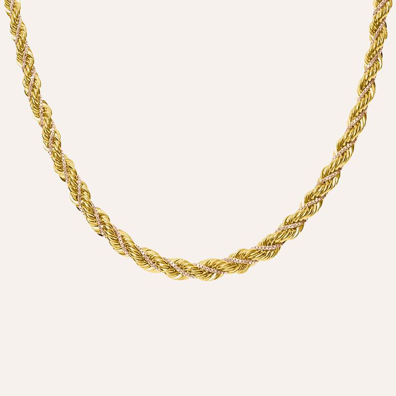 Catena Colette Oro Bicolore - Collane Catena Donna | Stroili