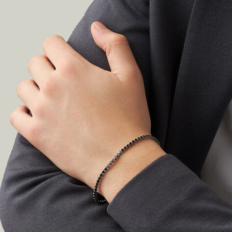 SG48742 Bracciale Uomo Oro Bicolore Diamanti - Scermino Gioielli - Foto 7