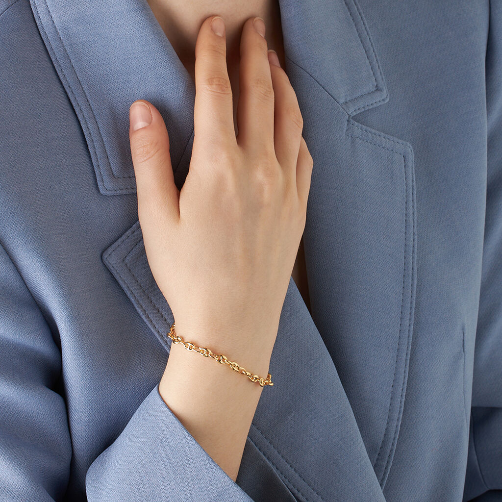Bracciale Catena Colette Oro Giallo - Bracciali Unisex | Stroili