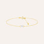 Bracciale Punto Luce Claire Oro Giallo E Cubic Zirconia