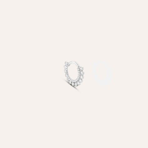 Piercing Orecchio Daith Bon Ton Oro Bianco Cubic Zirconia - Piercing Orecchio Donna | Stroili