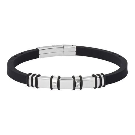 Bracciale Man Code Acciaio Cubic Zirconia - Bracciali Uomo | Stroili