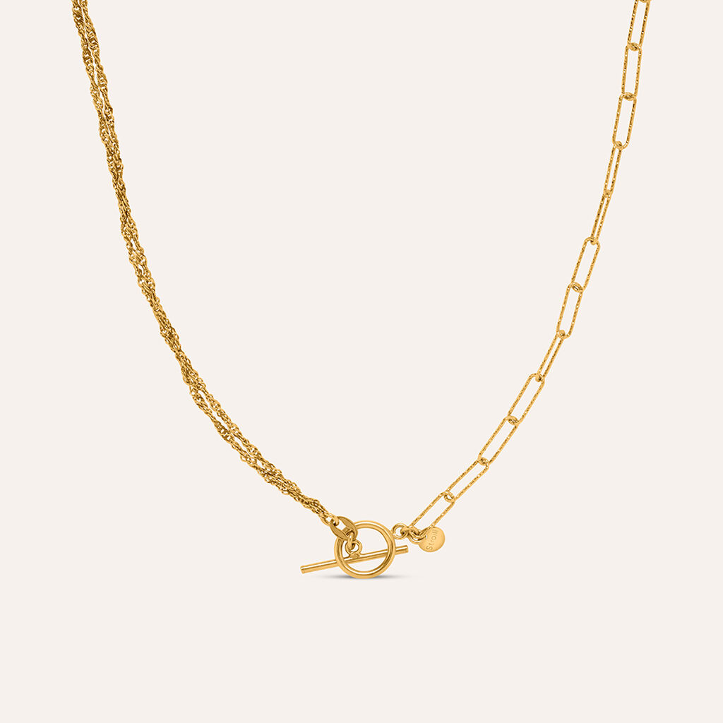 Catena Silver Collection Argento Dorato - Collane Donna | Stroili