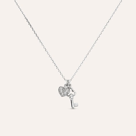 Collana Silver Moments Argento Rodiato Cubic Zirconia - Collane Donna | Stroili