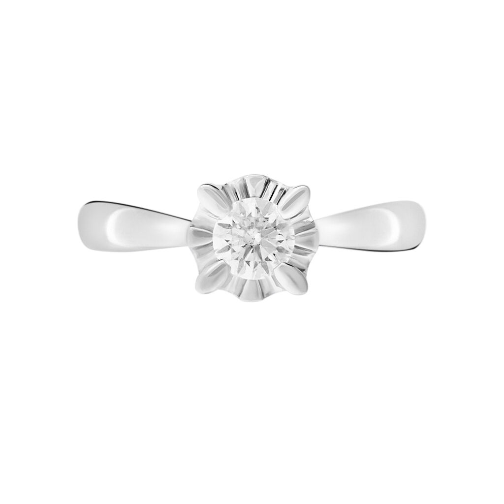 Anello Solitario Diamazing Oro Bianco Diamante - Anelli con Pietre Donna | Stroili