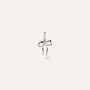 Pendente Fiocco Love Beats Argento Rodiato
