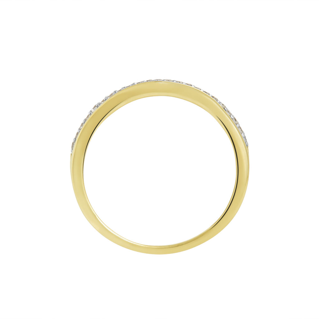 Naava Collana Con Pendente A Farfalla In Oro Giallo 9 Carati E Diamanti, Catena 46 Cm, Elegante E Certificata - 3