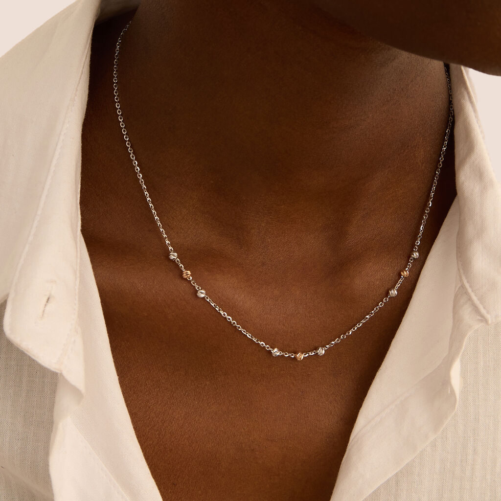 Collana Isabelle Oro Bicolore