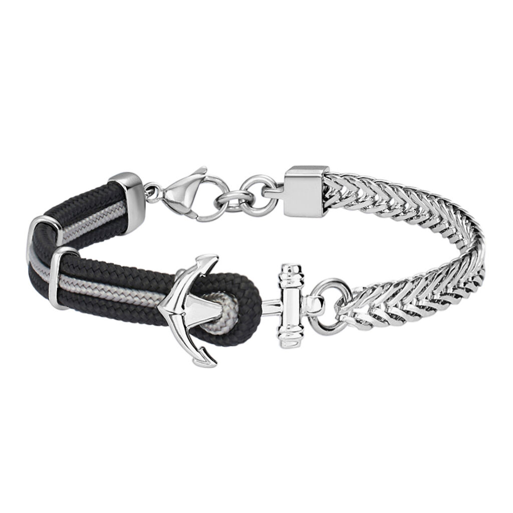 Bracciale Man Code Acciaio - Bracciali Uomo | Stroili