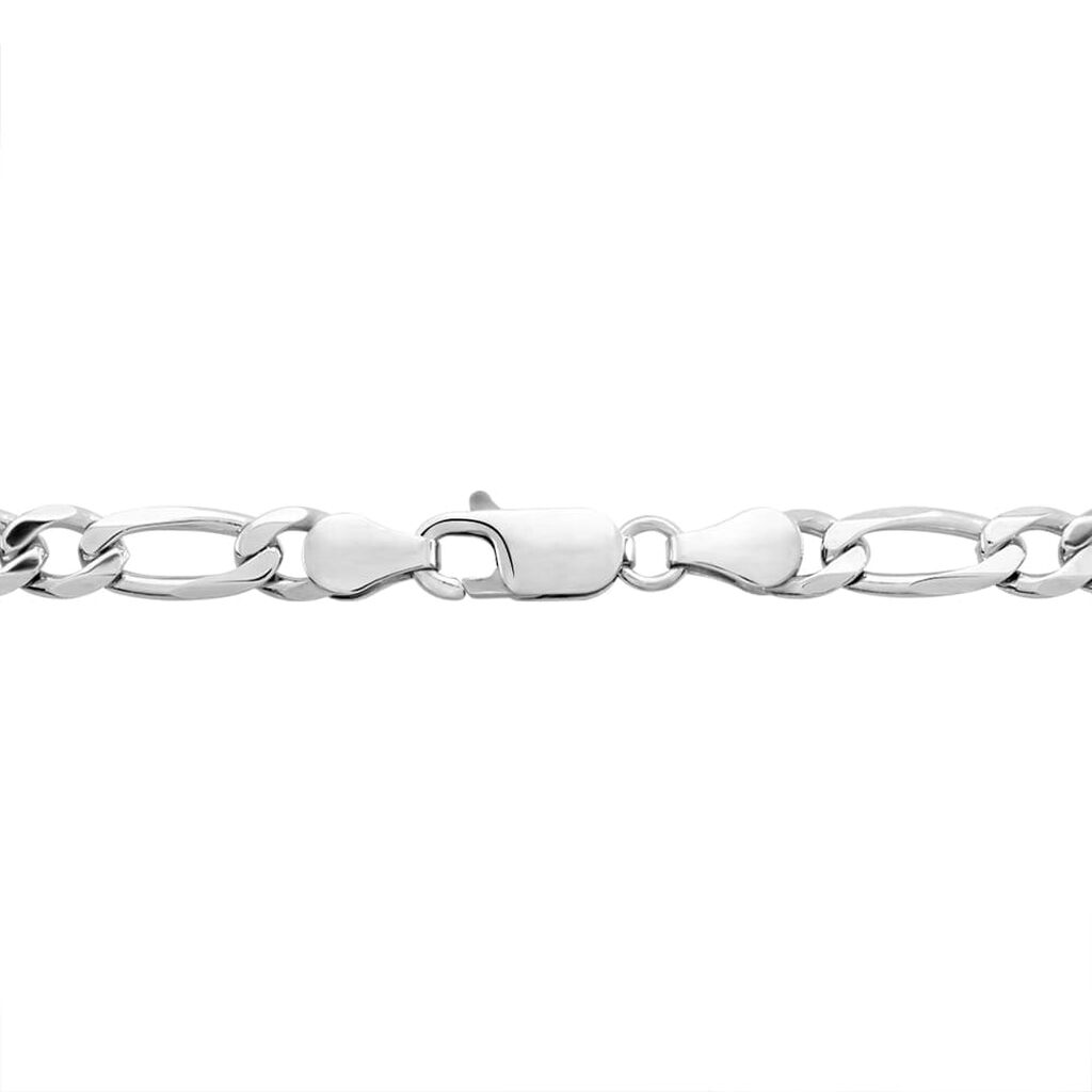 Bracciale Catena Gentleman Argento Rodiato - Bracciali Uomo | Stroili