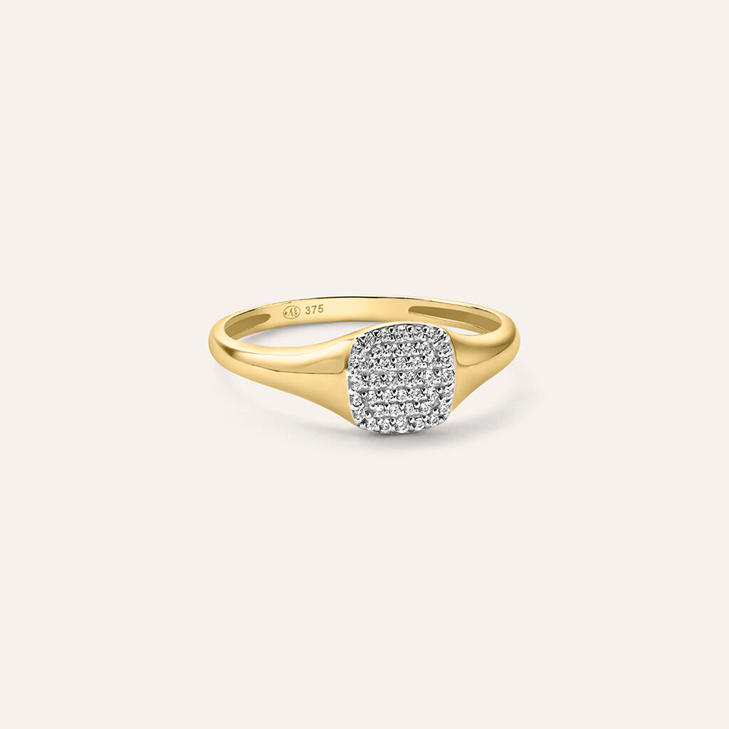 Anello Chevalier Claire Oro Giallo Cubic Zirconia - Anelli Chevalier Donna | Stroili