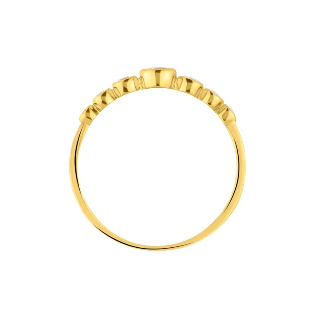 Anello Riviere Claire Oro Giallo Cubic Zirconia - Anelli Riviere Donna | Stroili
