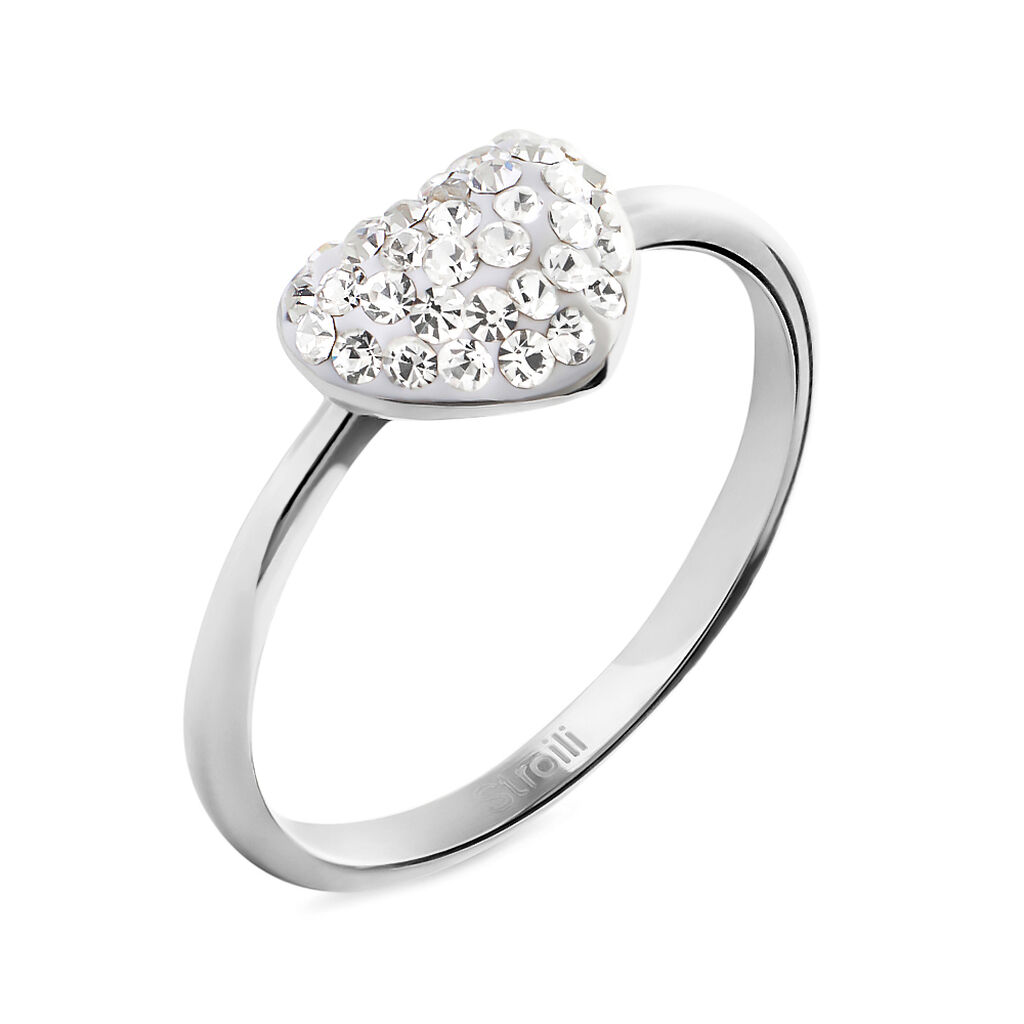 Anello Fantasia Lady Phantasya Acciaio Cristallo