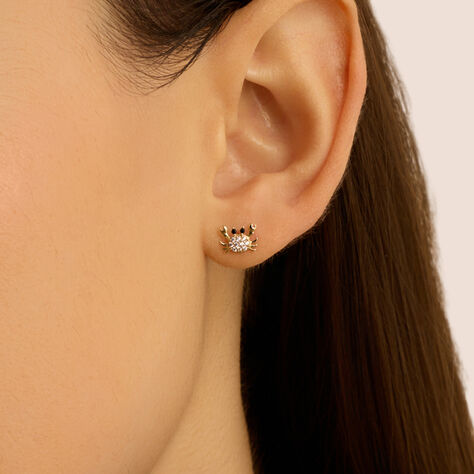 Orecchini Lobo Bon Ton Oro Giallo Cubic Zirconia - Orecchini a Lobo Donna | Stroili