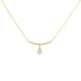 Collana Amélie Oro Giallo Quarzo Cubic Zirconia