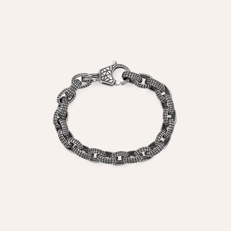 Bracciale Catena Man Code Acciaio Bicolore - Bracciali Uomo | Stroili