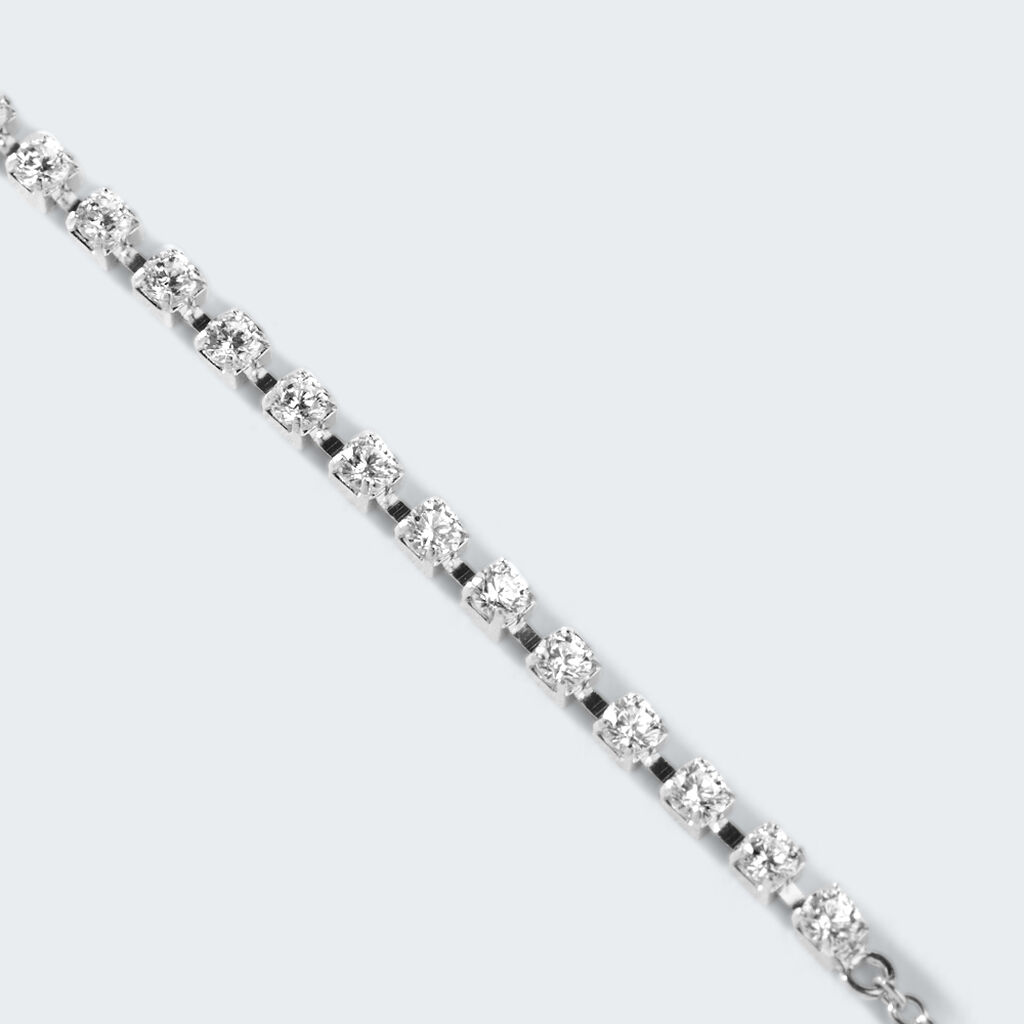 Bracciale Silver Elegance Argento Rodiato Cubic Zirconia - Bracciali Donna | Stroili