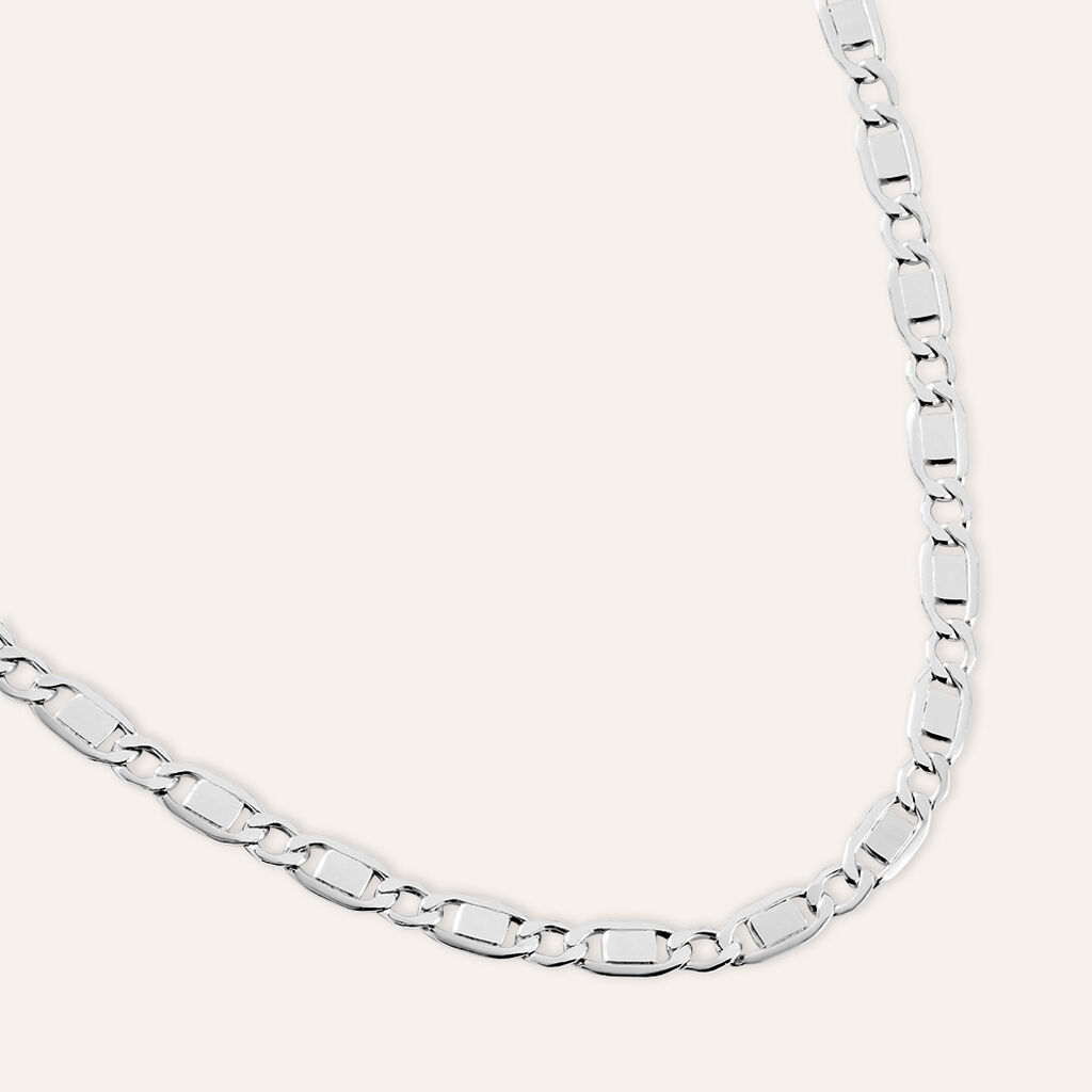 Catena L'homme Or Oro Bianco