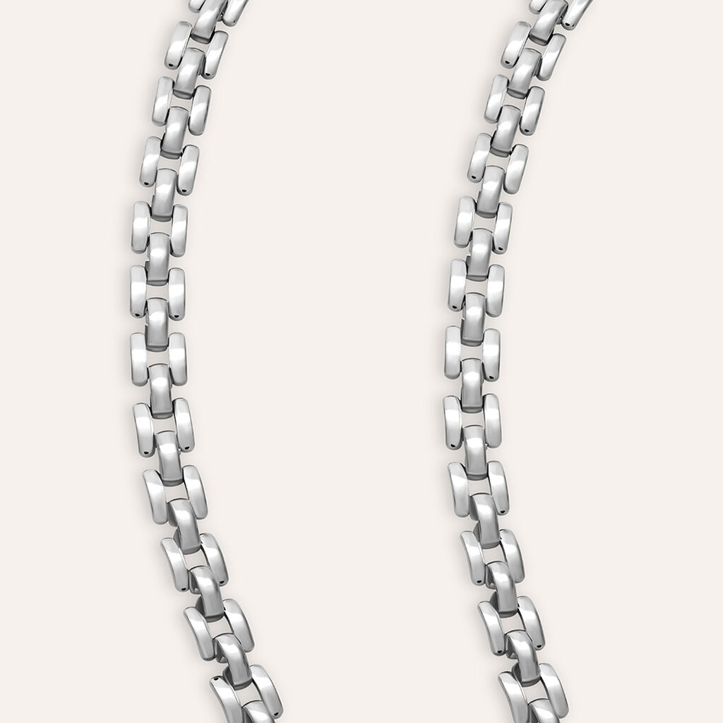 Collana Panther Chain Moonlight Acciaio